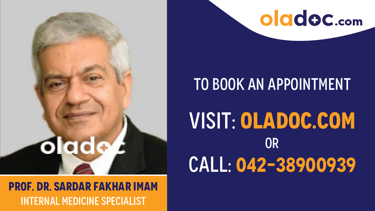 Book appointment with Dr.Sardar Fakhar Imam-best Internal Medicine Specialist in Lahore